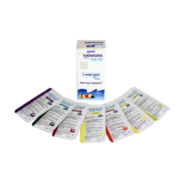 1x Kamagra Jelly 7days pack